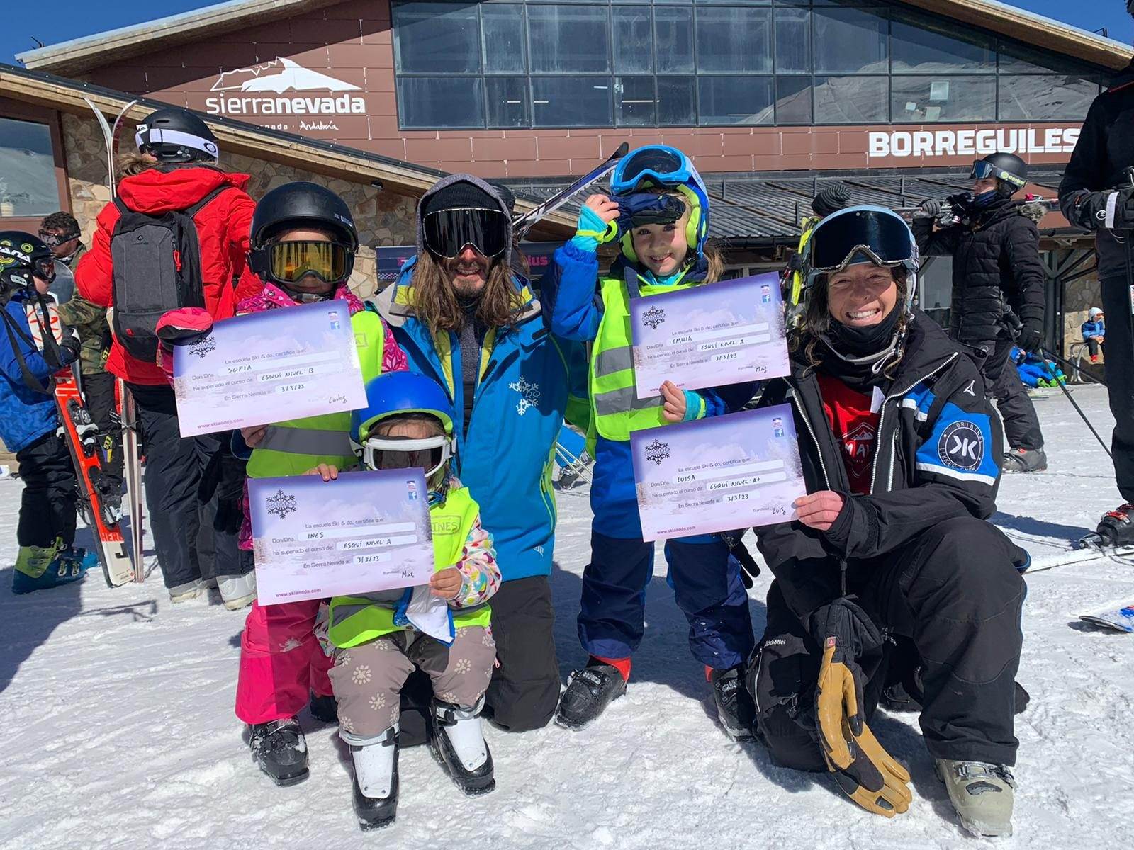 Clases de esquí y snowboard en Sierra Nevada
