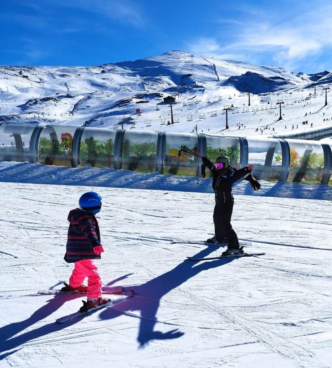 Clases de esquí y snowboard en Sierra Nevada