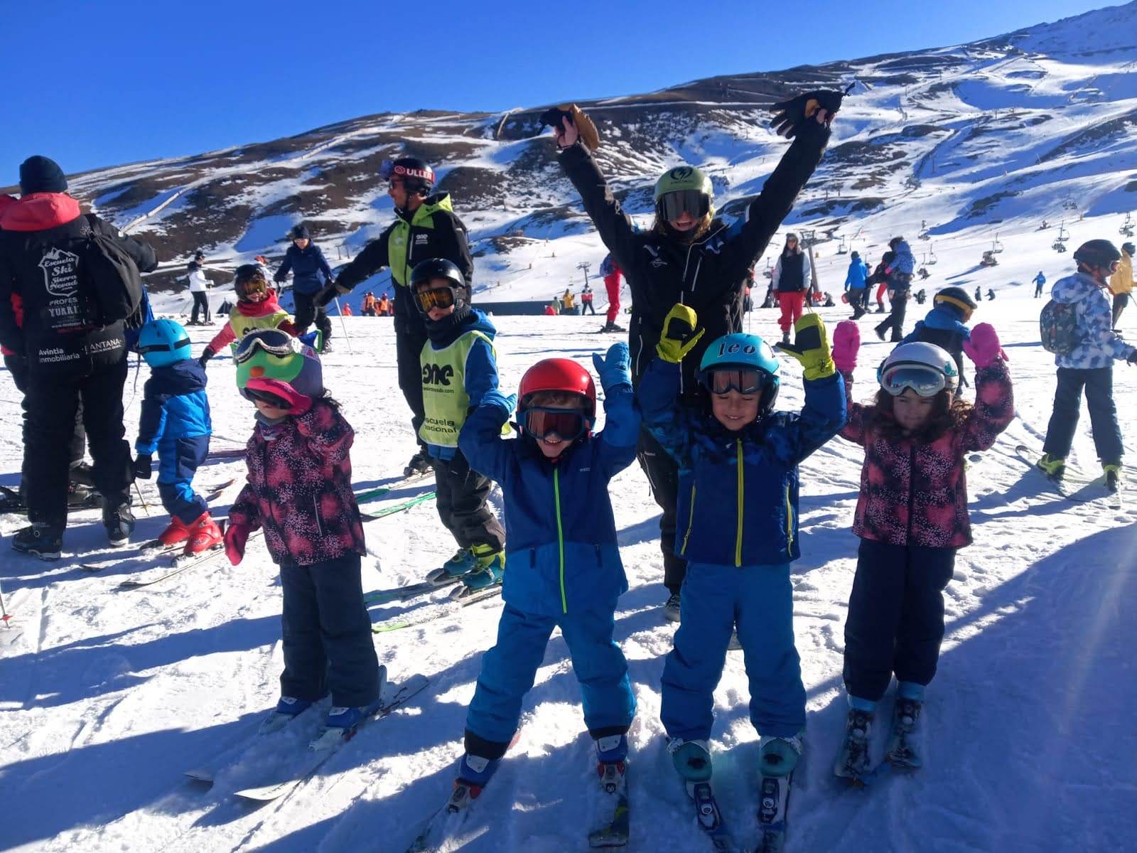 Clases de esquí y snowboard en Sierra Nevada